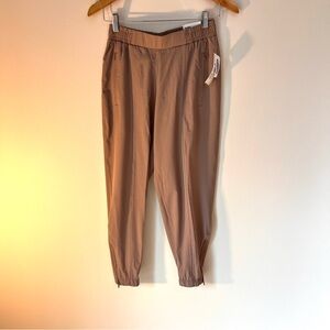 Old Navy Active Mid-Rise Tan Joggers NWT